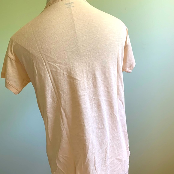 BNWT Madewell pink 100% cotton whisper tee - Picture 5 of 7